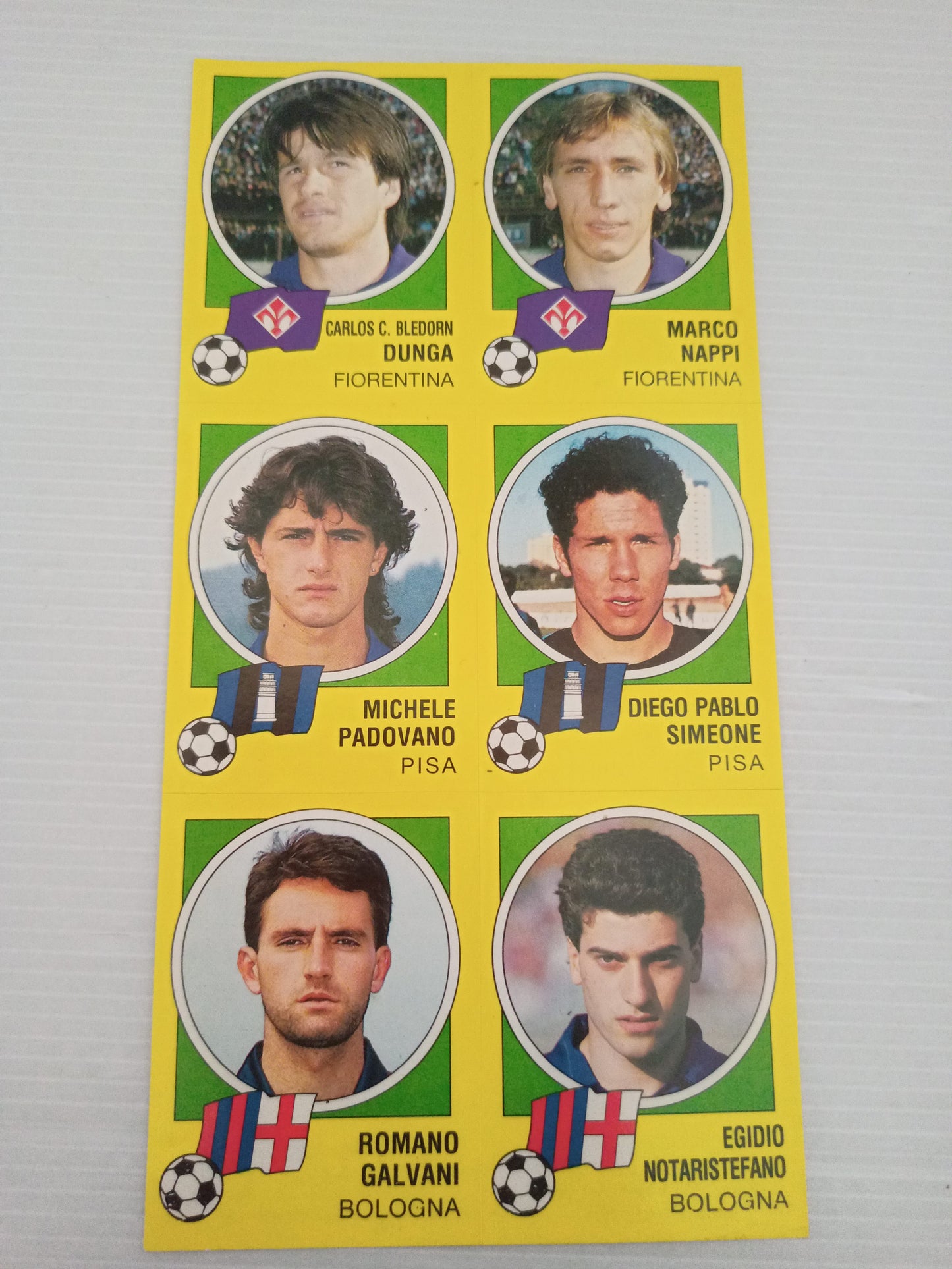 Figurine Calcio Junior Stickers
Anno 1990/91