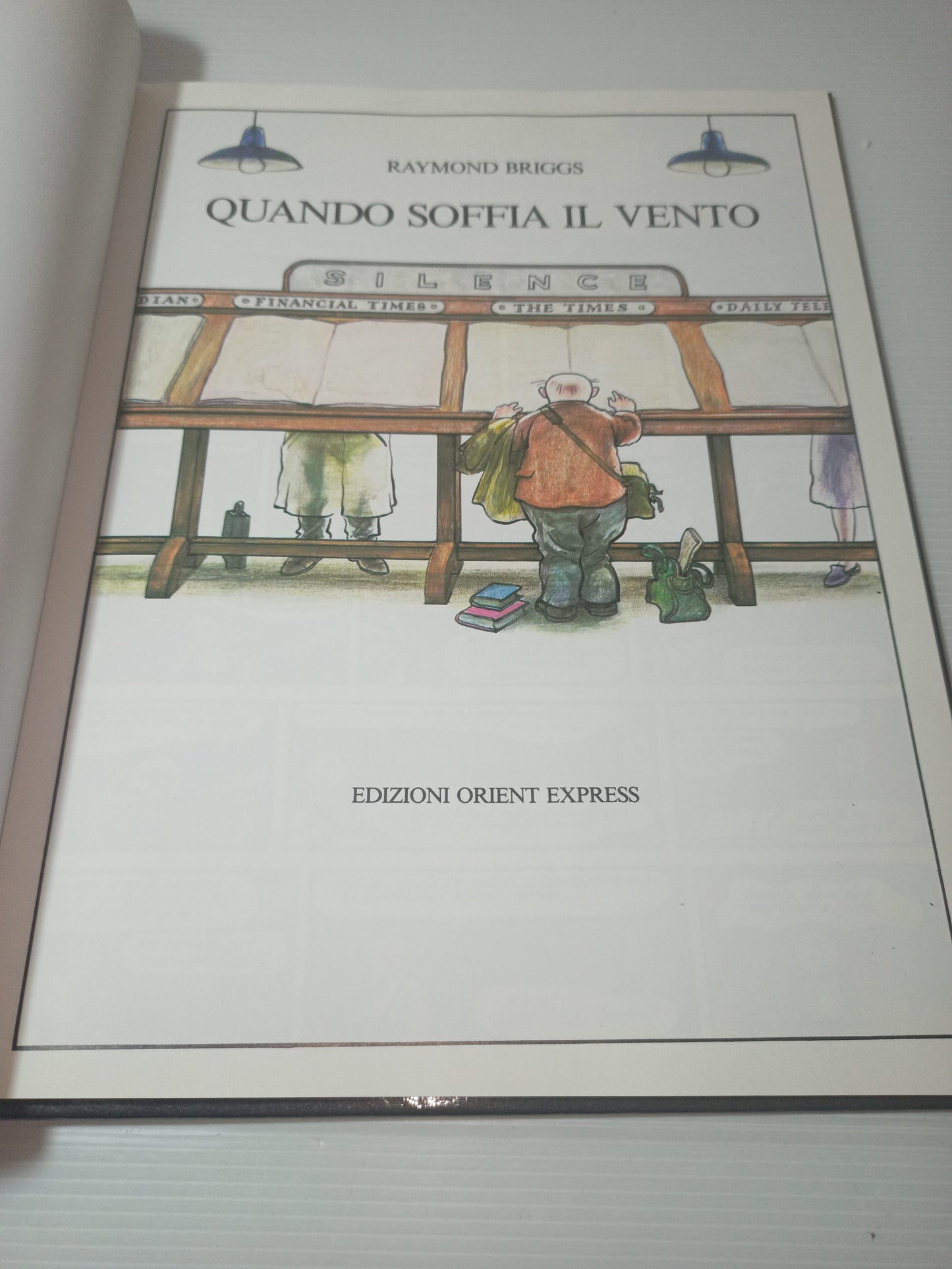 Quando Soffia Il Vento Raymond Briggs Edizioni.Orient Express Raro