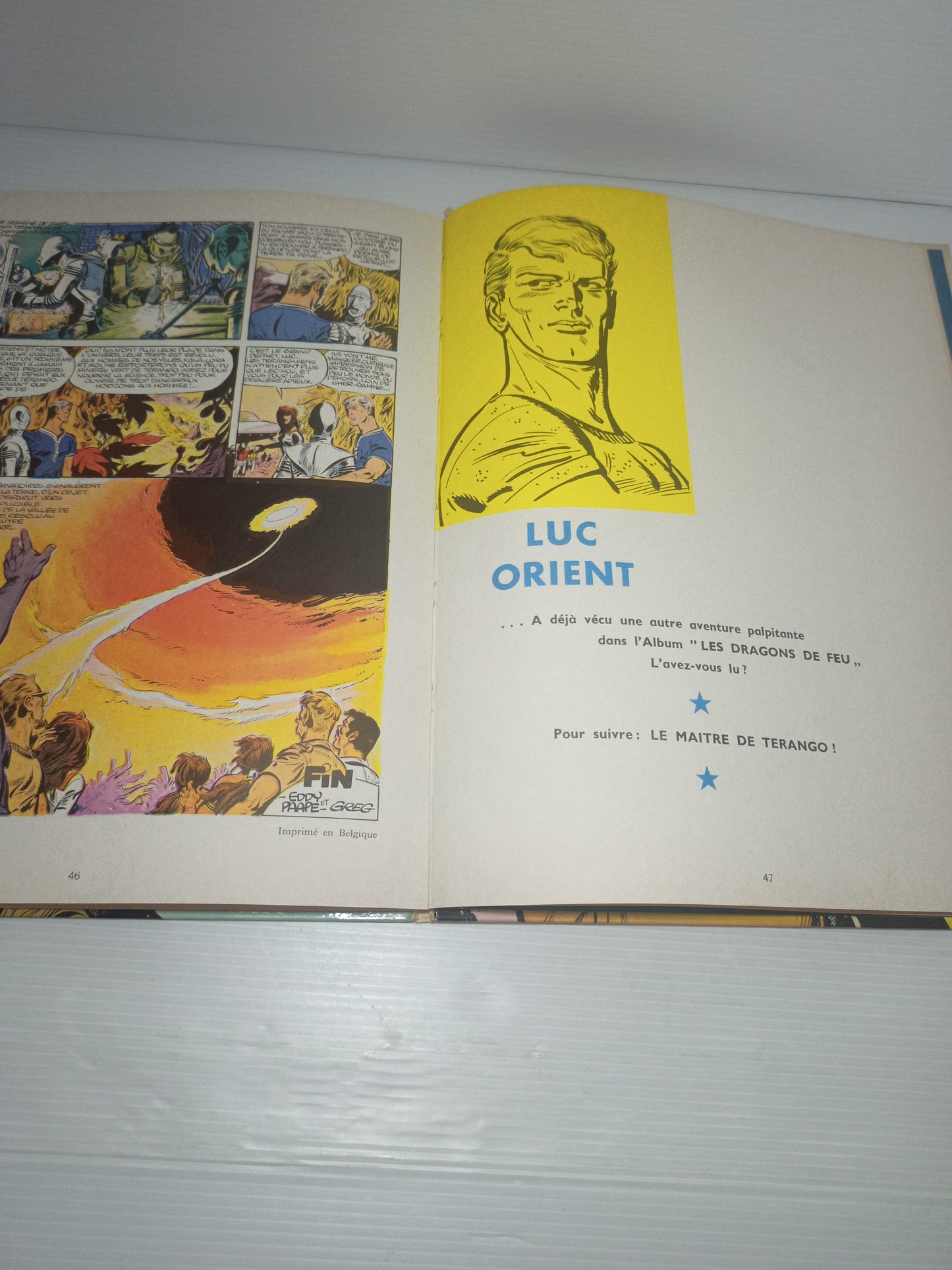 LES Soleils De Glace Luc Orient Eddy Paape Greg
Edito nel 1970 da Dargaud Editeur