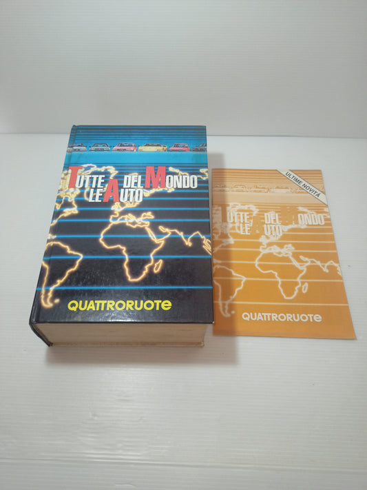 Tutte Le Auto Del Mondo 1992 Quattroruote
Editoriale Domus
Copertina rigida
Pagine n.1360