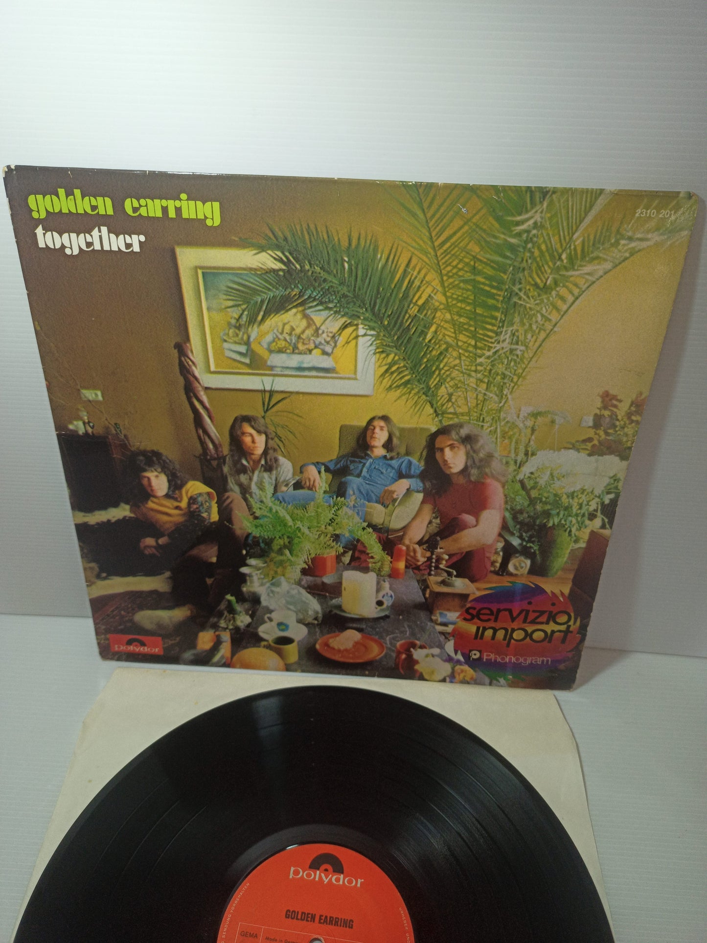 Together Golden Carring LP 33 Giri
Edito nel 1972 Polydor Cod.2310 201
Printed in Germany