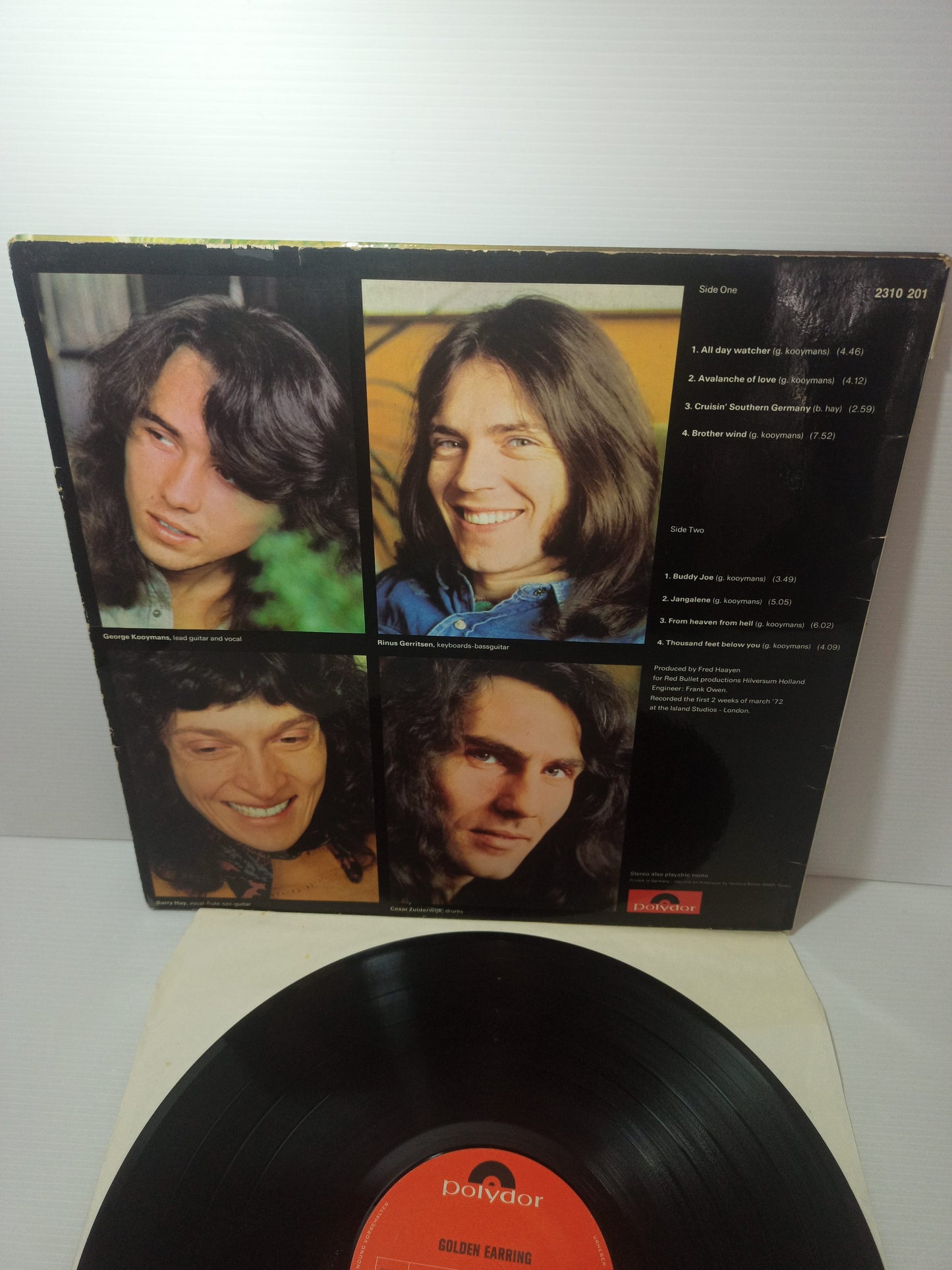 Together Golden Carring LP 33 Giri
Edito nel 1972 Polydor Cod.2310 201
Printed in Germany