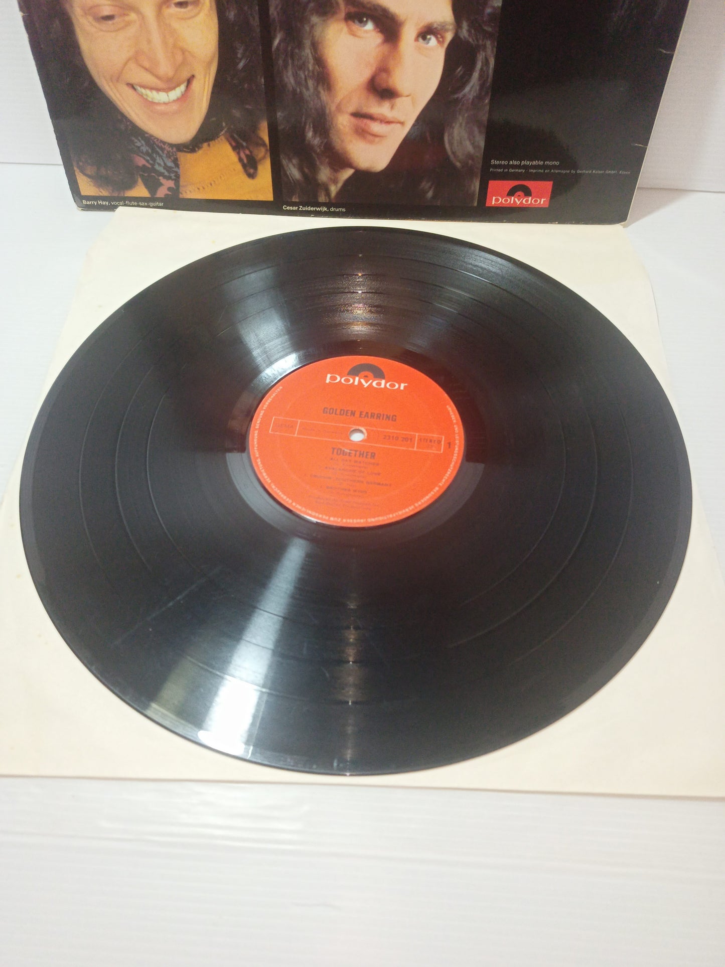 Together Golden Carring LP 33 Giri
Edito nel 1972 Polydor Cod.2310 201
Printed in Germany