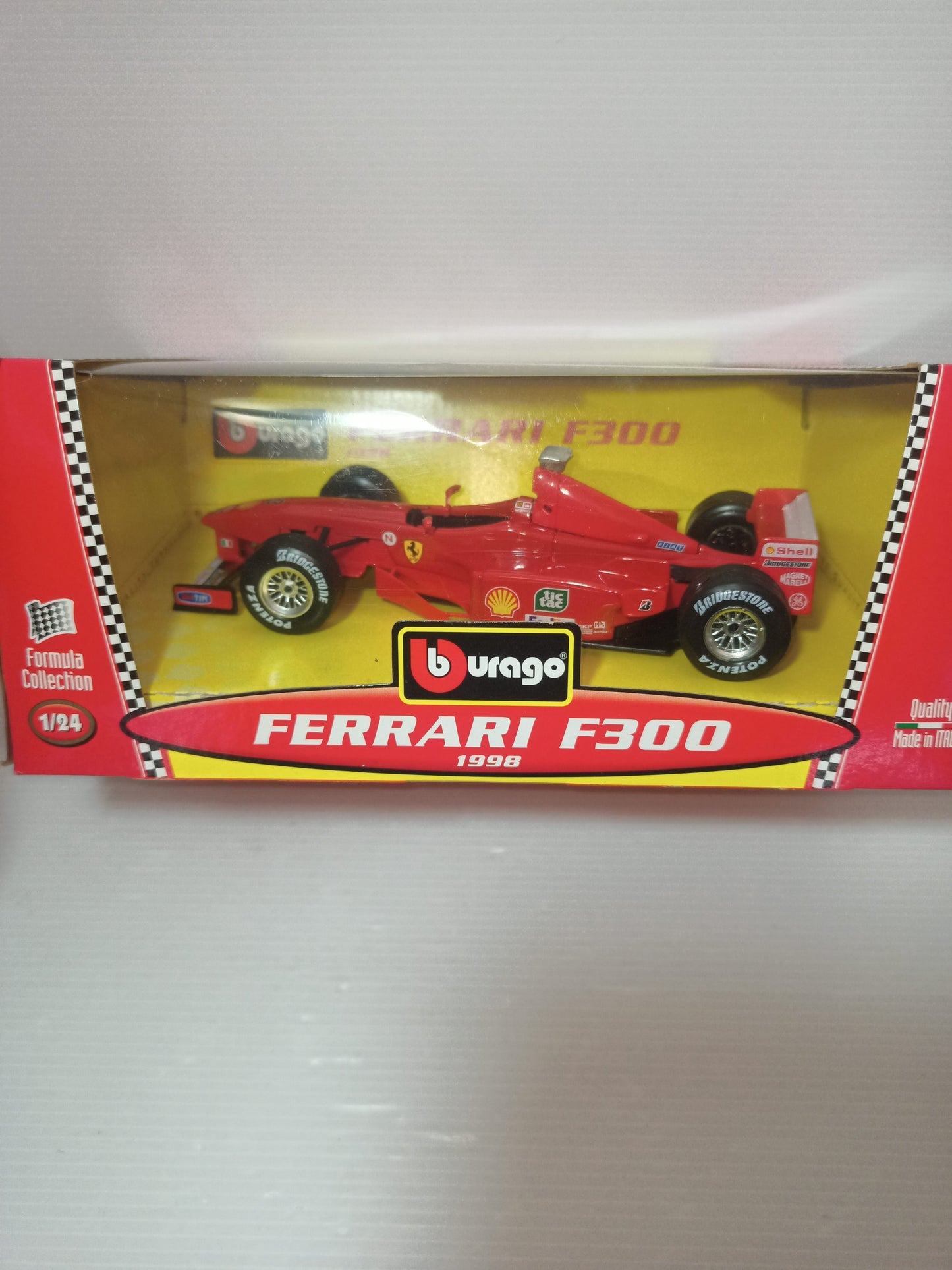 Ferrari F300 1998 Schumacher
Bburago Cod.6503
Scala 1:24