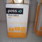 2 Cavi RCA Cable Poss Audio
AUD 14
Lunghezza 3 Metri