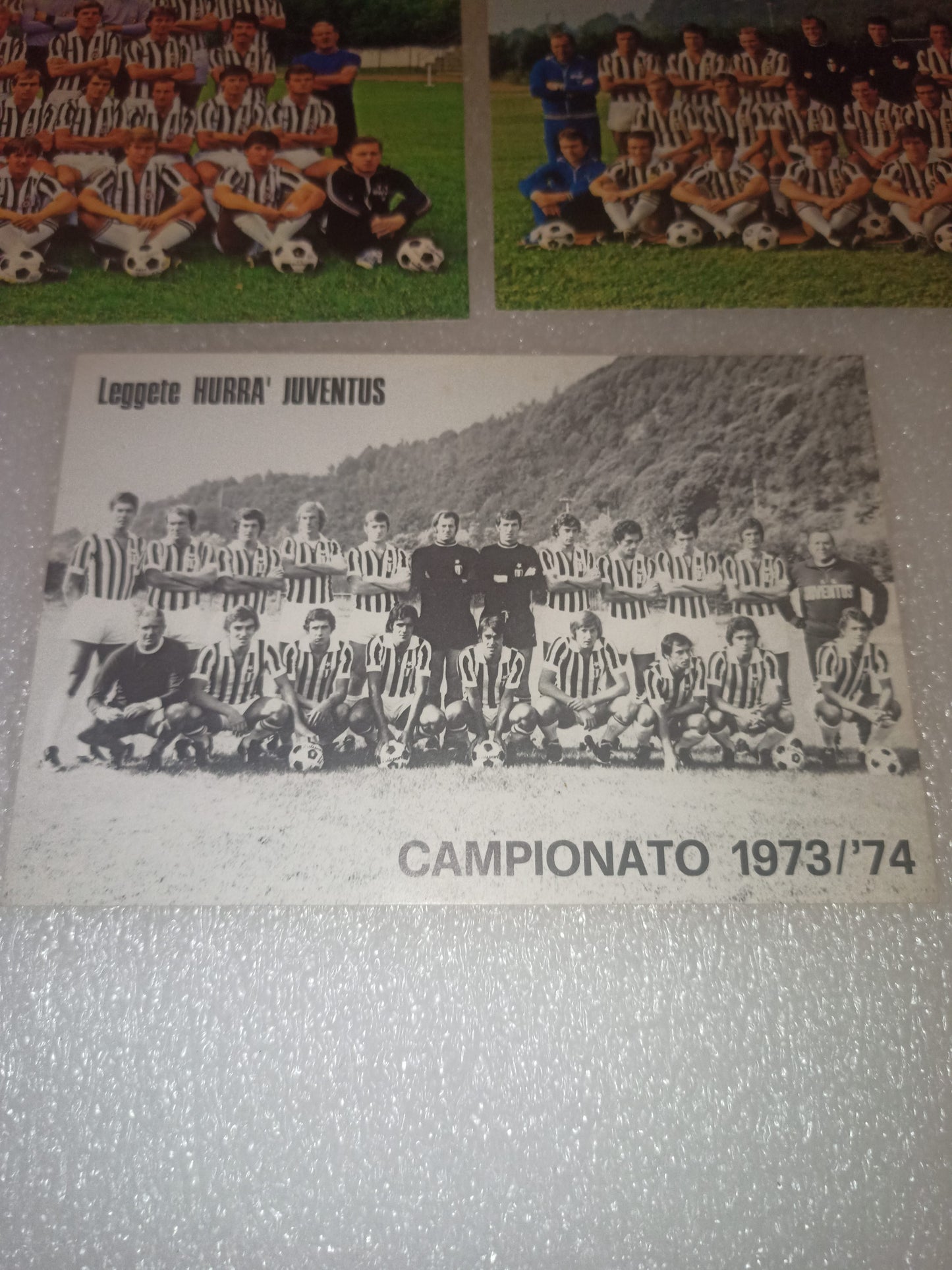 5 Cartoline Hurrà Juventus Anni 70
Misure 15,5 x 10,5 cm