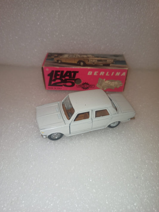 Fiat 125 Berlina Mercury
Art.n.25
Scala 1:43
Made in Italy
Anni 60