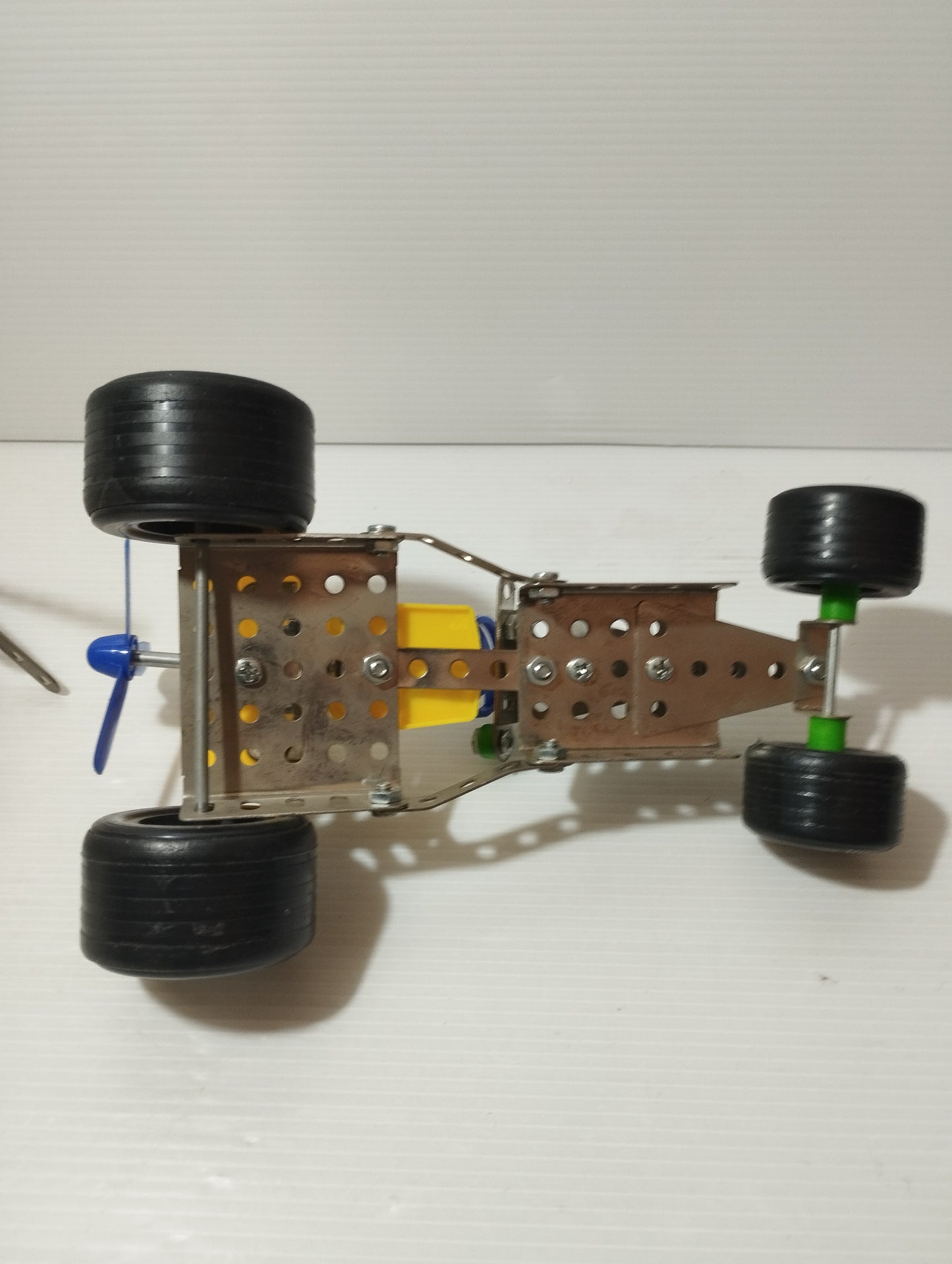 2 Veicoli In Metallo/Plastica Tipo Meccano