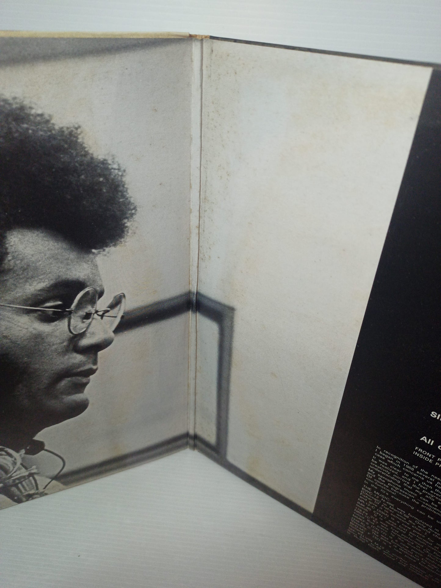 Saxophone Improvisations Series F Anthony Braxton 2  LP 33 giri