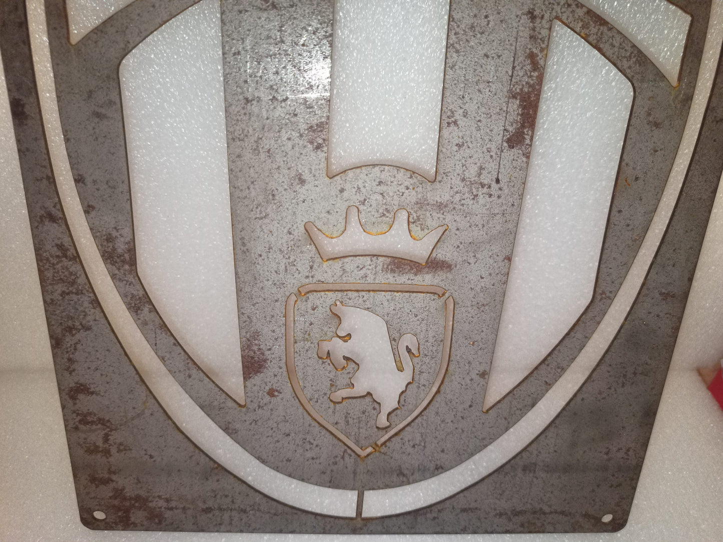 Targa Con Logo Juventus In Metallo Traforato
Da parete
Misure 42 x 27 cm circa