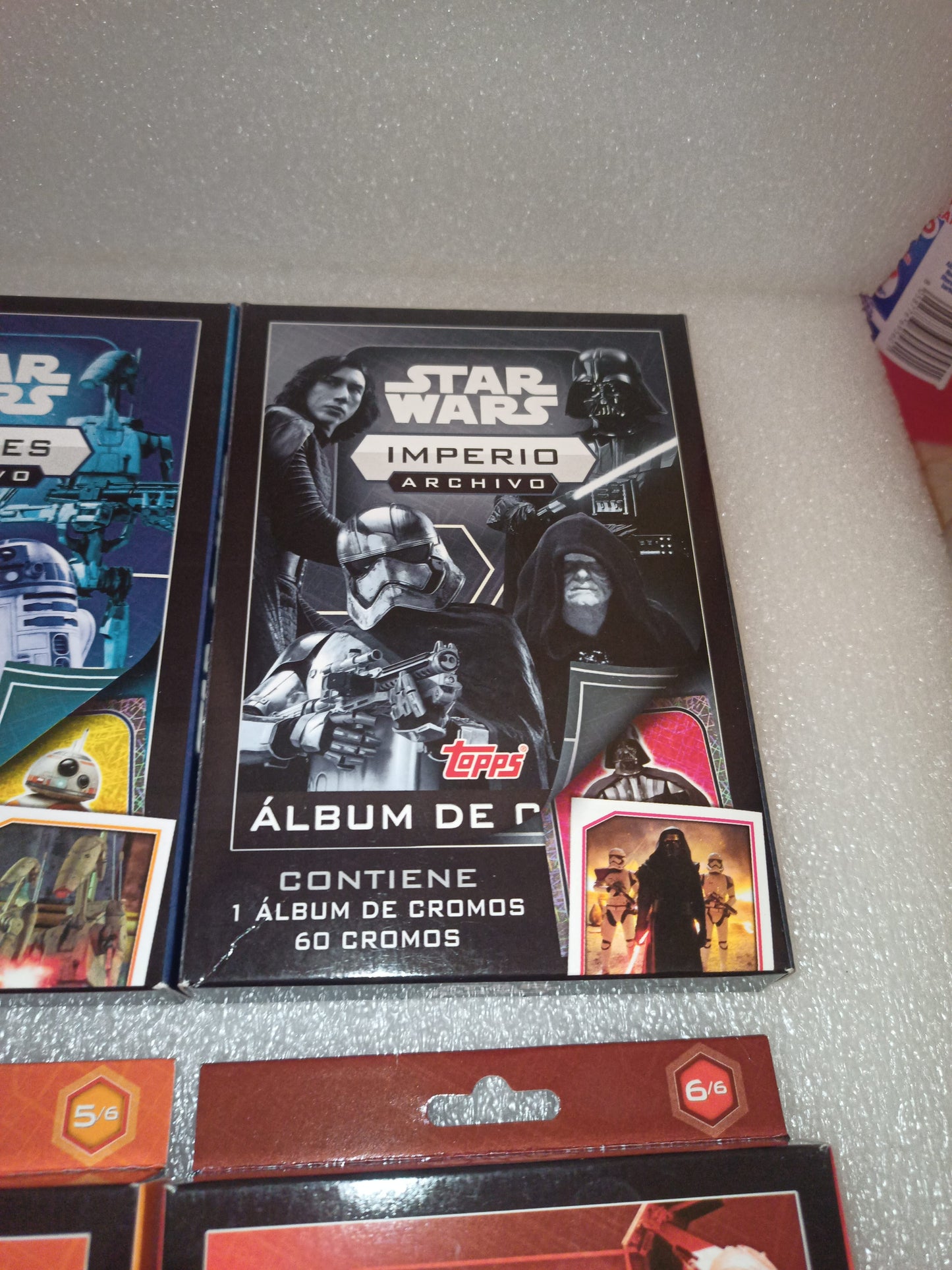 Star Wars Collezione 6 Confezioni Topps
Edizione spagnola