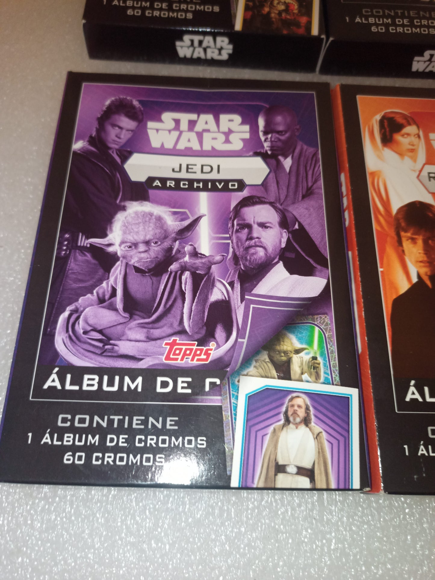 Star Wars Collezione 6 Confezioni Topps
Edizione spagnola