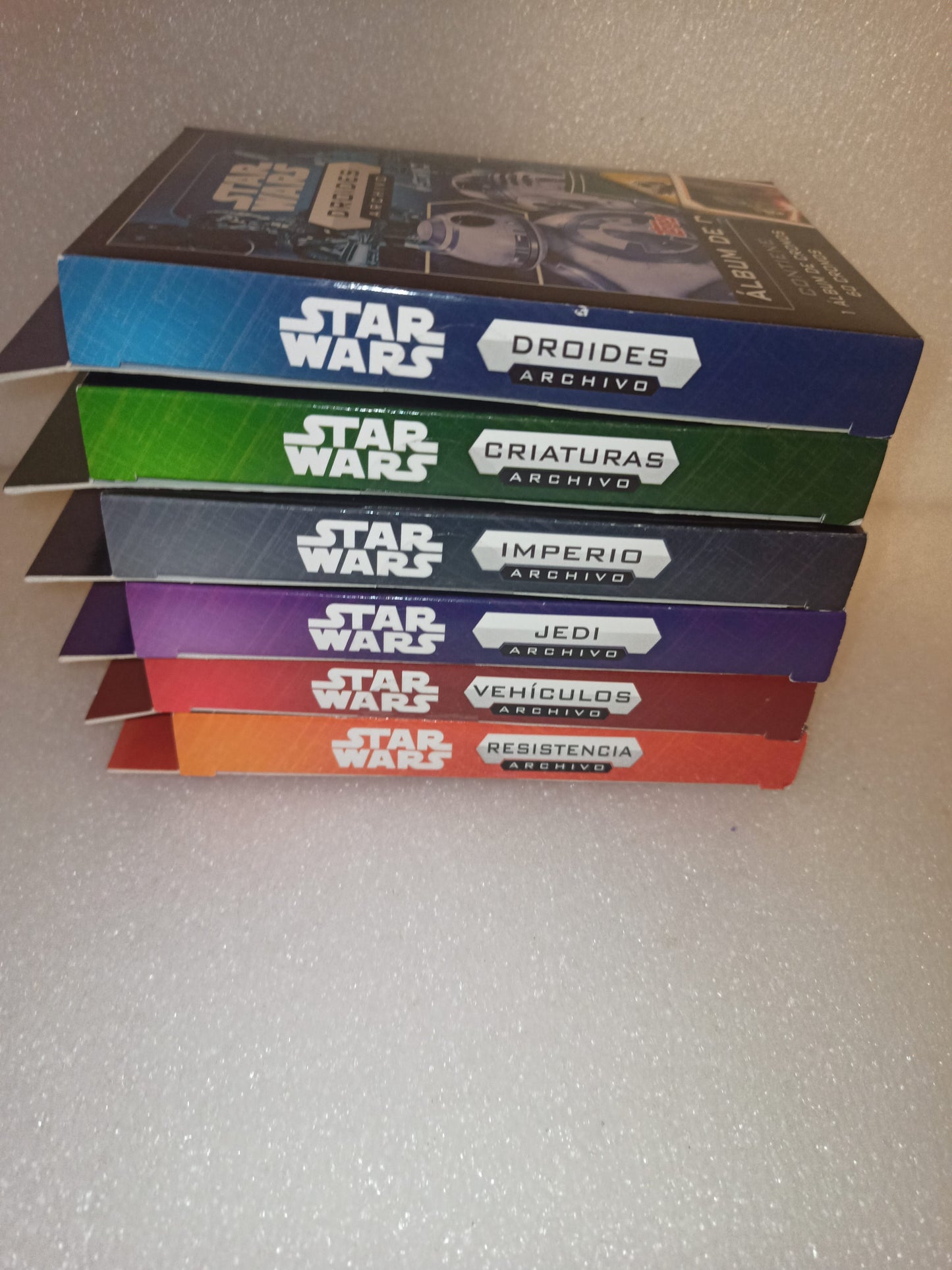 Star Wars Collezione 6 Confezioni Topps
Edizione spagnola