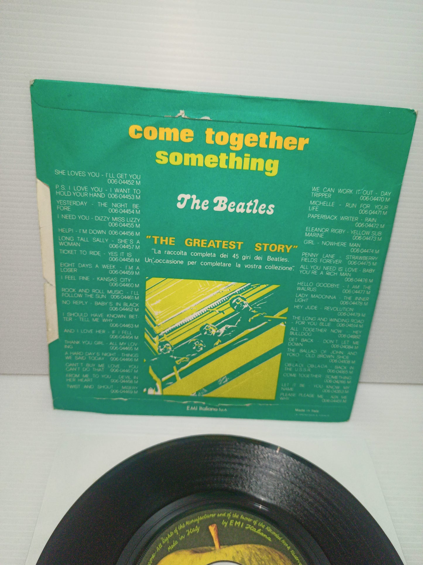 Come Together /Something The Beatles
The Greatest Story 45 Giri