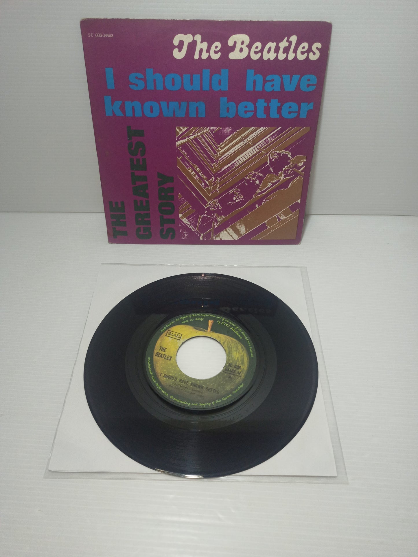 I should have know better /tell me why The Beatles
The Greatest Story 45 Giri