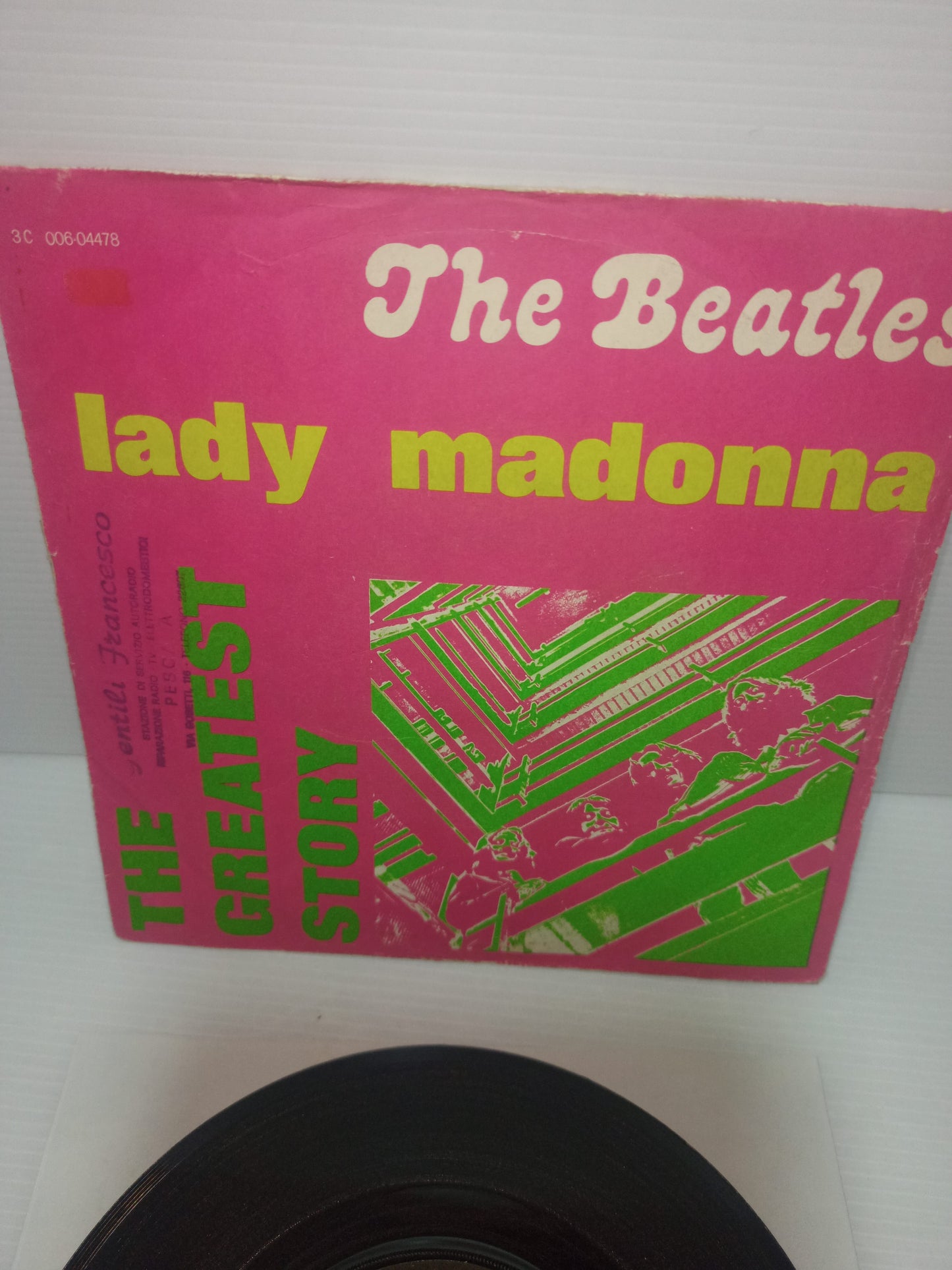 Lady Madonna/the inner light The Beatles
The Greatest Story 45 Giri