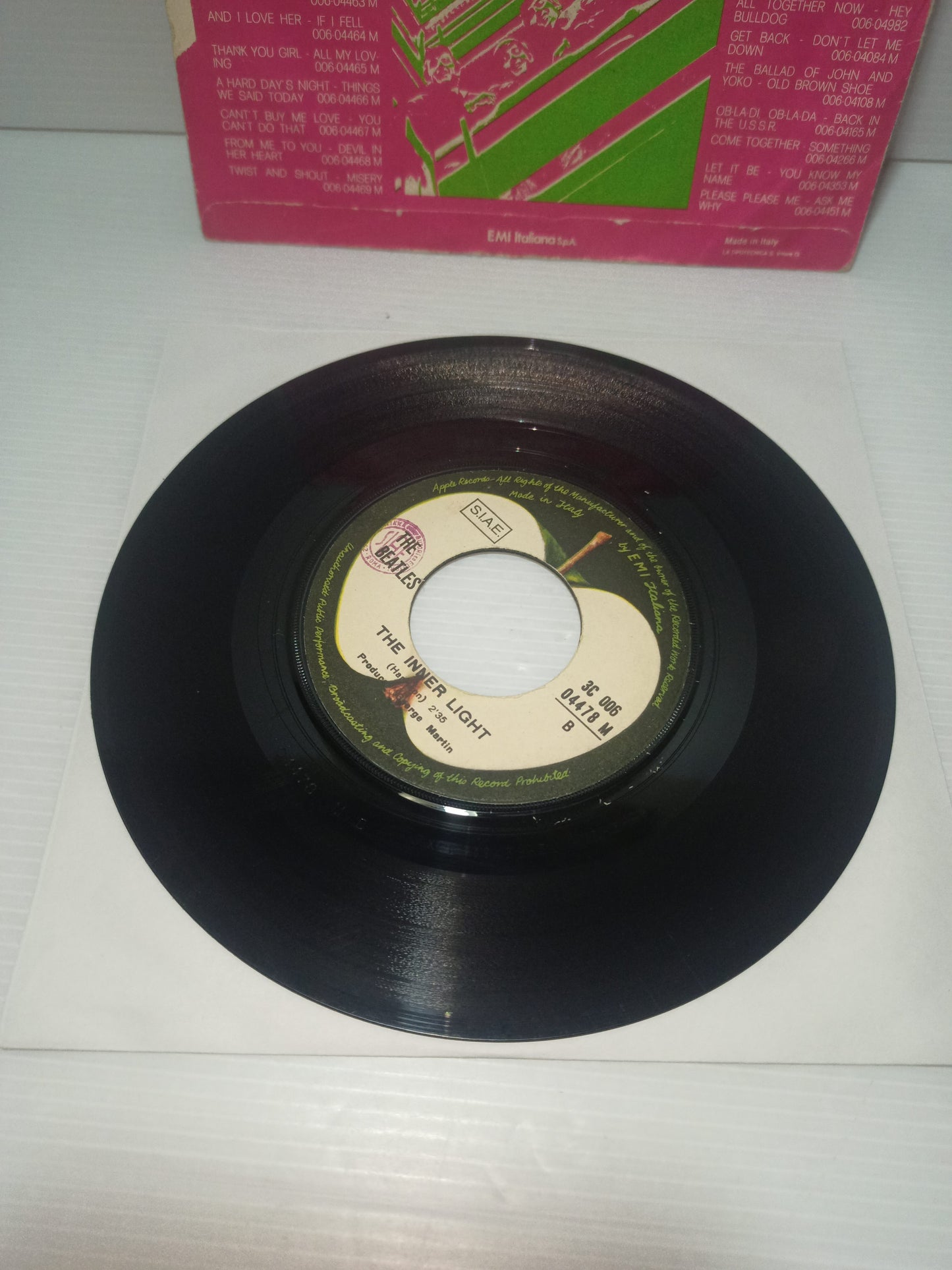 Lady Madonna/the inner light The Beatles
The Greatest Story 45 Giri