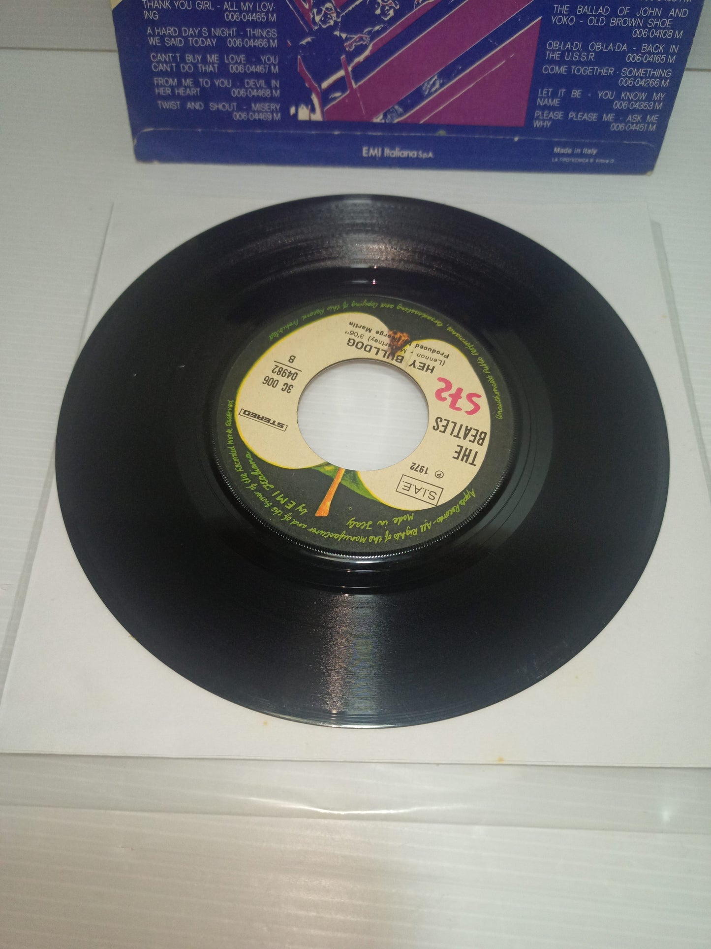 All together now/Hey Bulldog The Beatles

The Greatest Story 45 Giri