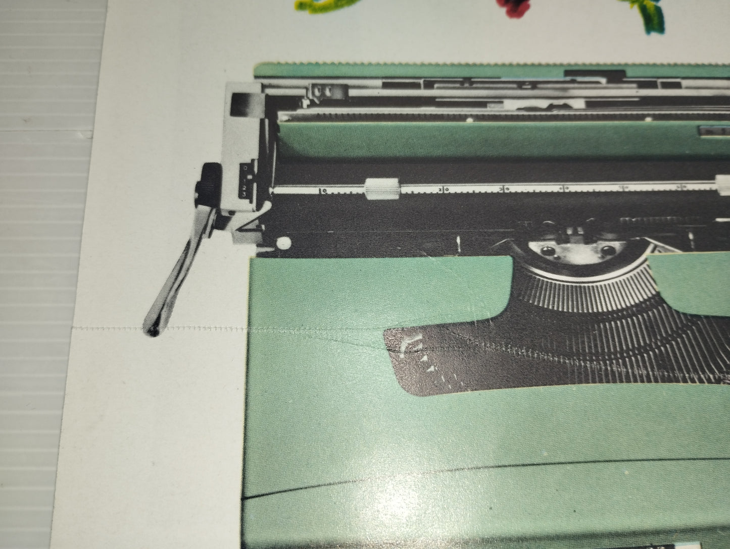 Olivetti Stampa Pubblicitaria Originale estratta da pubblicazione D'epoca e rifilata
Anni 60