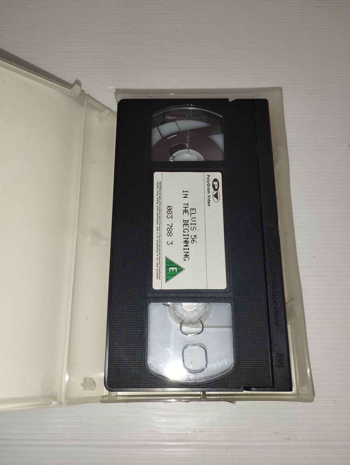 Elvis'56 In The Beginning VHS
Edita nel 1987 da Virgin Music Video/Poligram Video