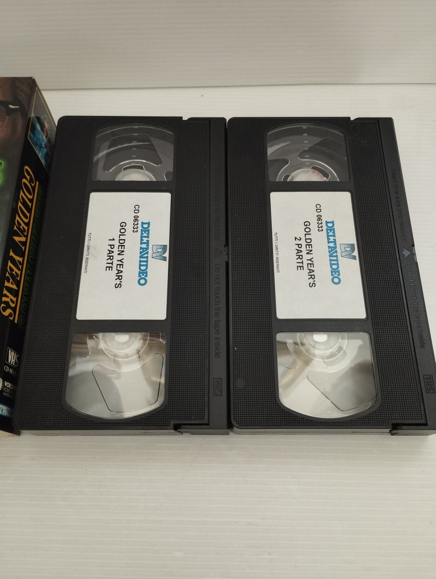 Golden Years Stephen Kings 2 Vhs Edite nel 1991 da DeltaVideo