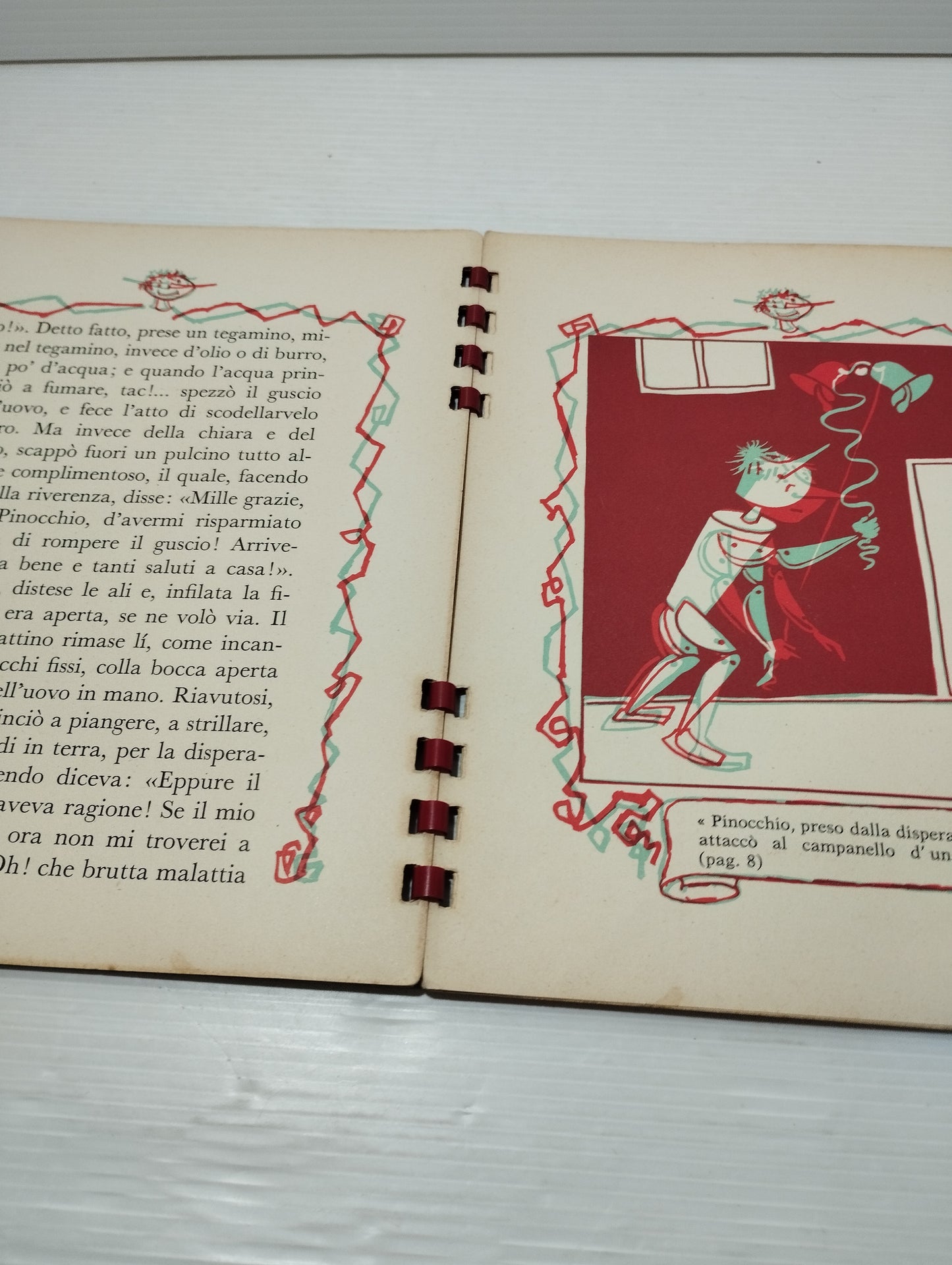 Pinocchio E Le Sue Disgrazie
Edito nel 1963 da Edikon Milano
Collana disegni animati.No occhialino