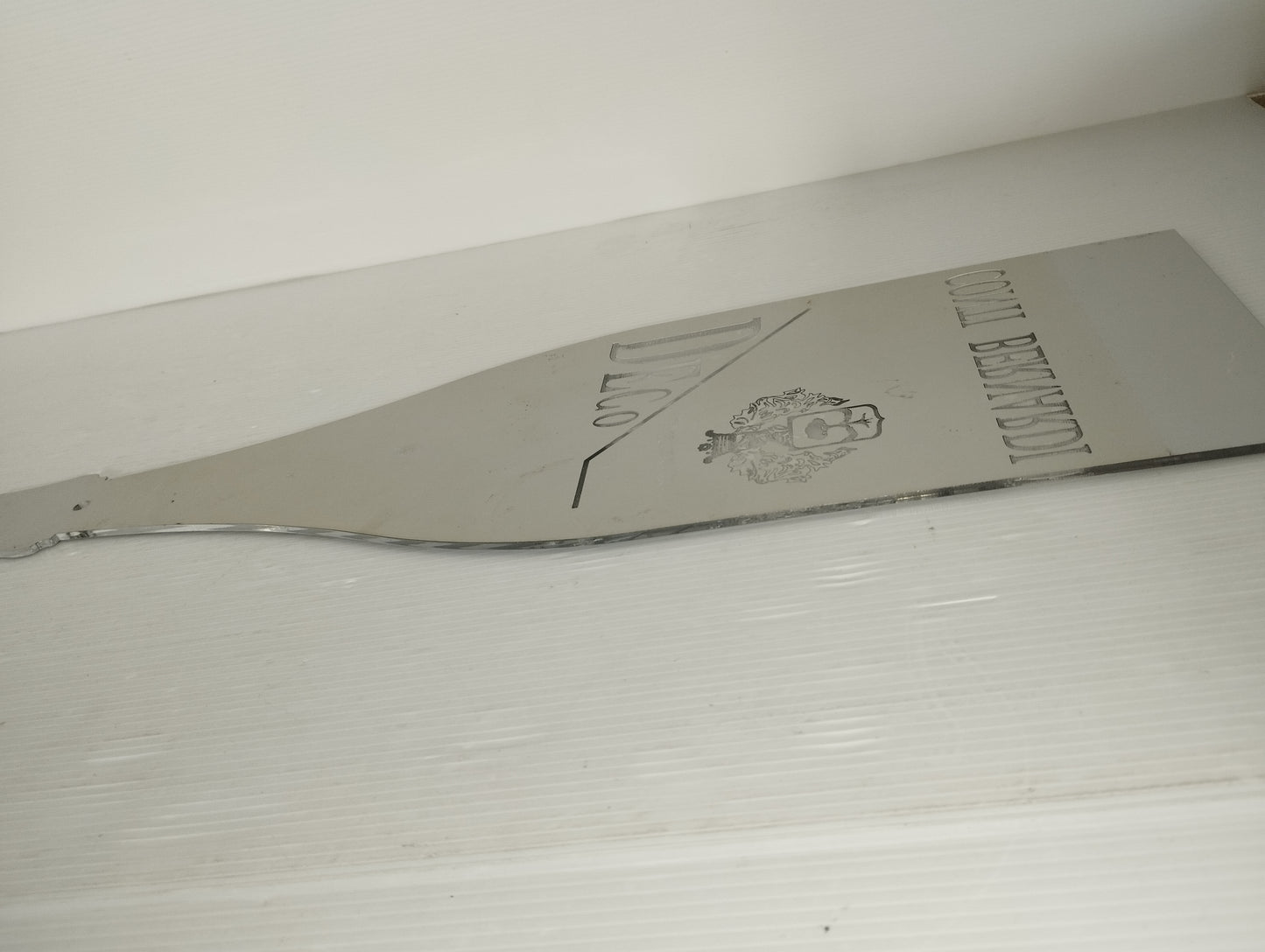 Insegna Pubblicitaria Deco Conti Bernardi In Plexiglass
Effetto specchio