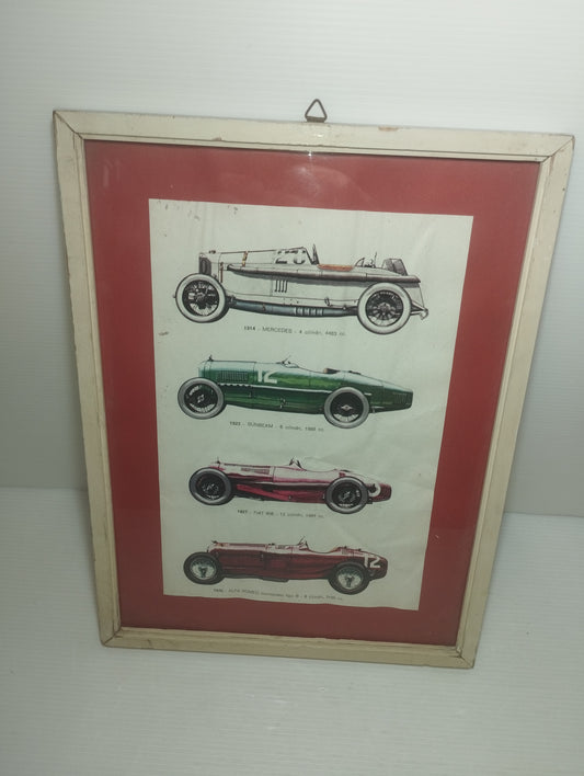 Quadro Auto Da Corsa Stampa Vintage
Dimensioni 31,5 x 23,5