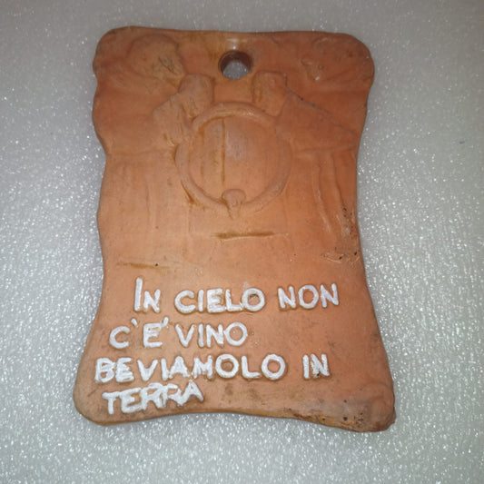 Formella Con Proverbio In Cotto Vintage
Misure formella 16 x 11,5 cm circa