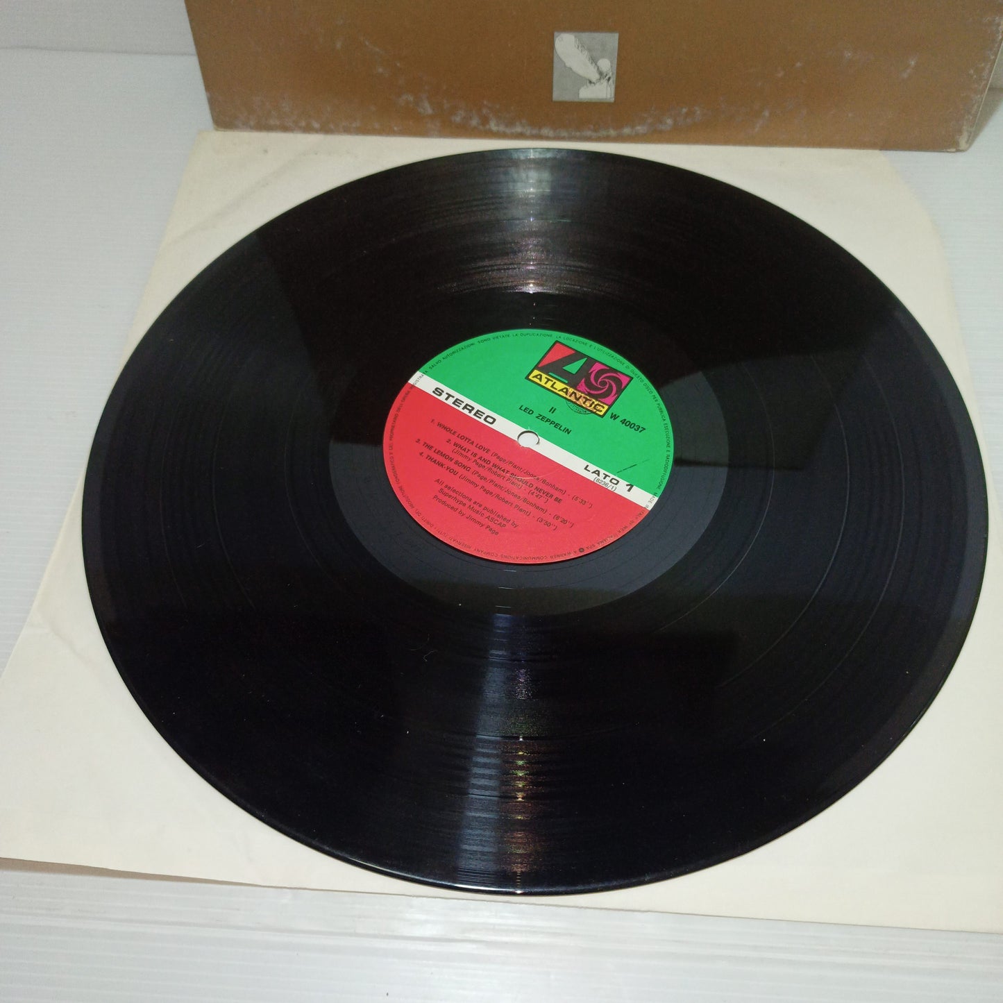 Led Zeppelin II LP 33 giri
Edito da Atlantic Cod.W 40037