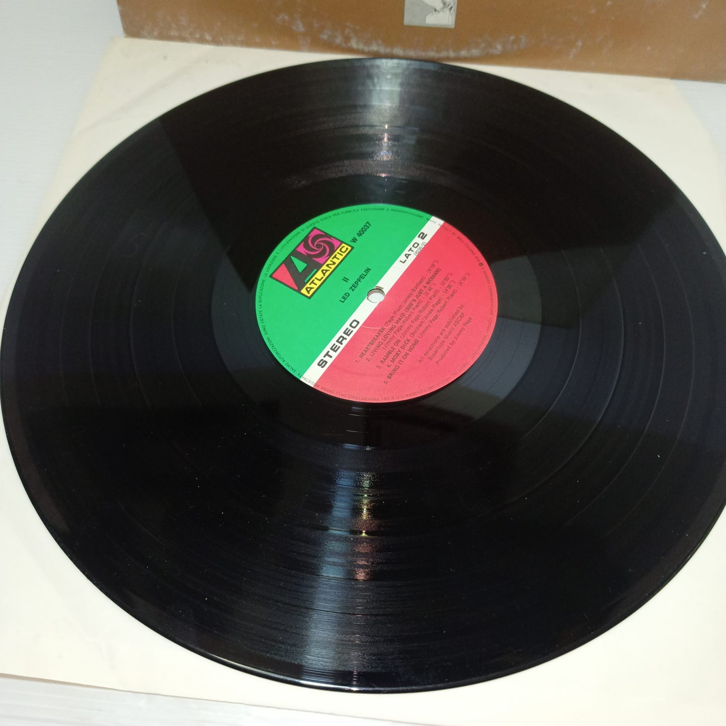 Led Zeppelin II LP 33 giri
Edito da Atlantic Cod.W 40037