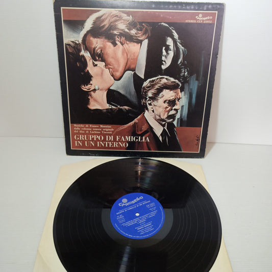 Gruppo Di Famiglia In Un Interno LP 33 giri
Musiche composte e dirette da Franco Mannino
