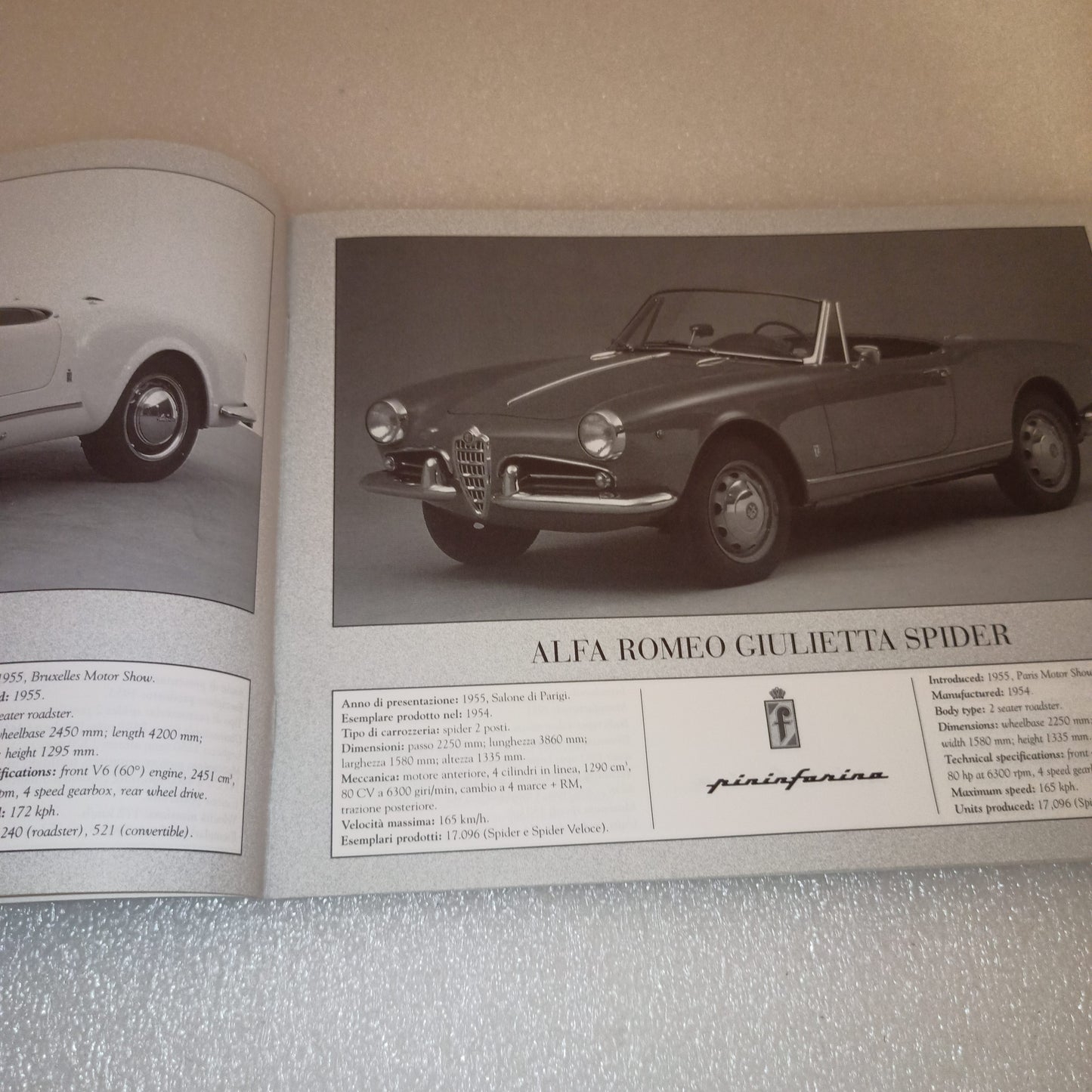 Catalogo Collezione Pininfarina
Edito nel 1996 da Nada Editore
