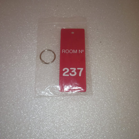 Portachiavi Room N°237 Overlook Hotel
Ispirato al film Shining