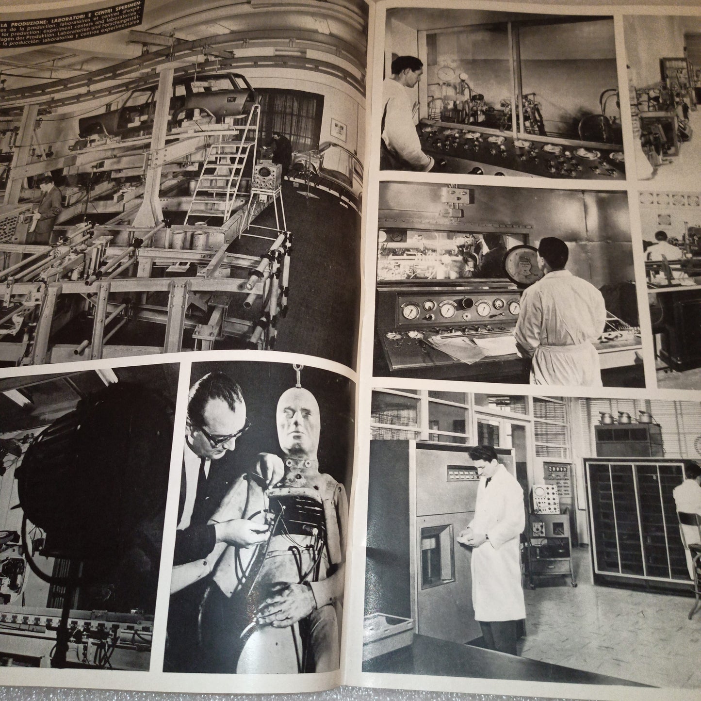 Fiat Opuscolo Pubblicitario Multilingua
Originale Anni 60 /70