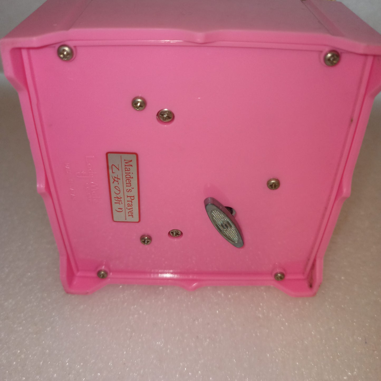 Carillon Lady-Mate
Made in  Japan
In plastica con specchi.