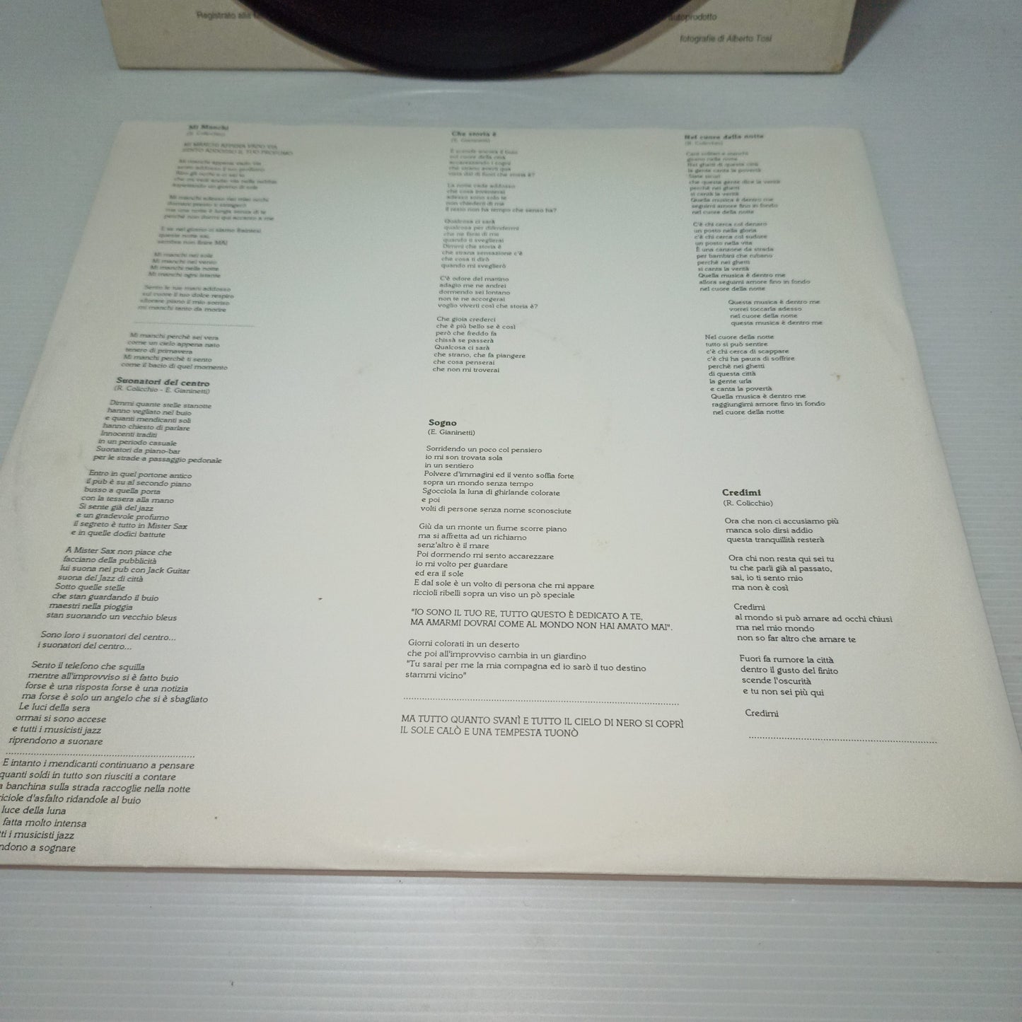 Nel Cuore Della Notte Drama LP 33 Giri