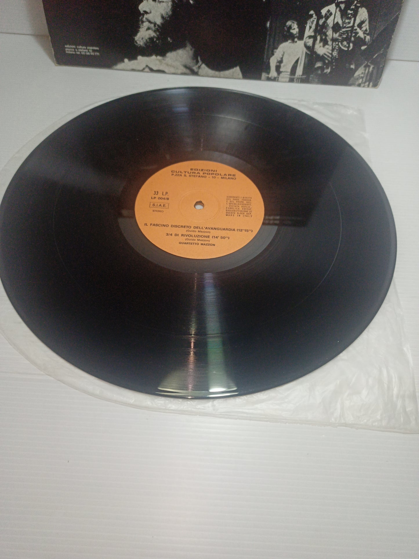 Ecologia Quartetto Di Guido Mazzon LP 33 Giri
Edito nel 1976 da ECP Cod.LP004