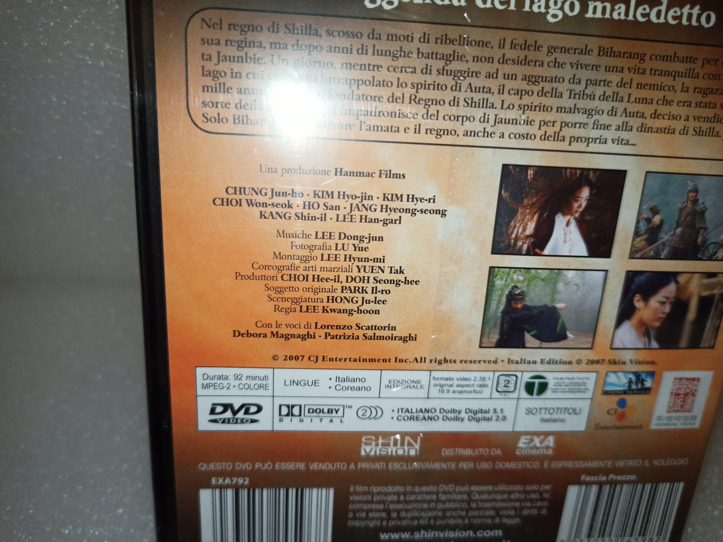 La Leggenda Del Lago Maledetto DVD
Edito nel 2007  Exa Cinema