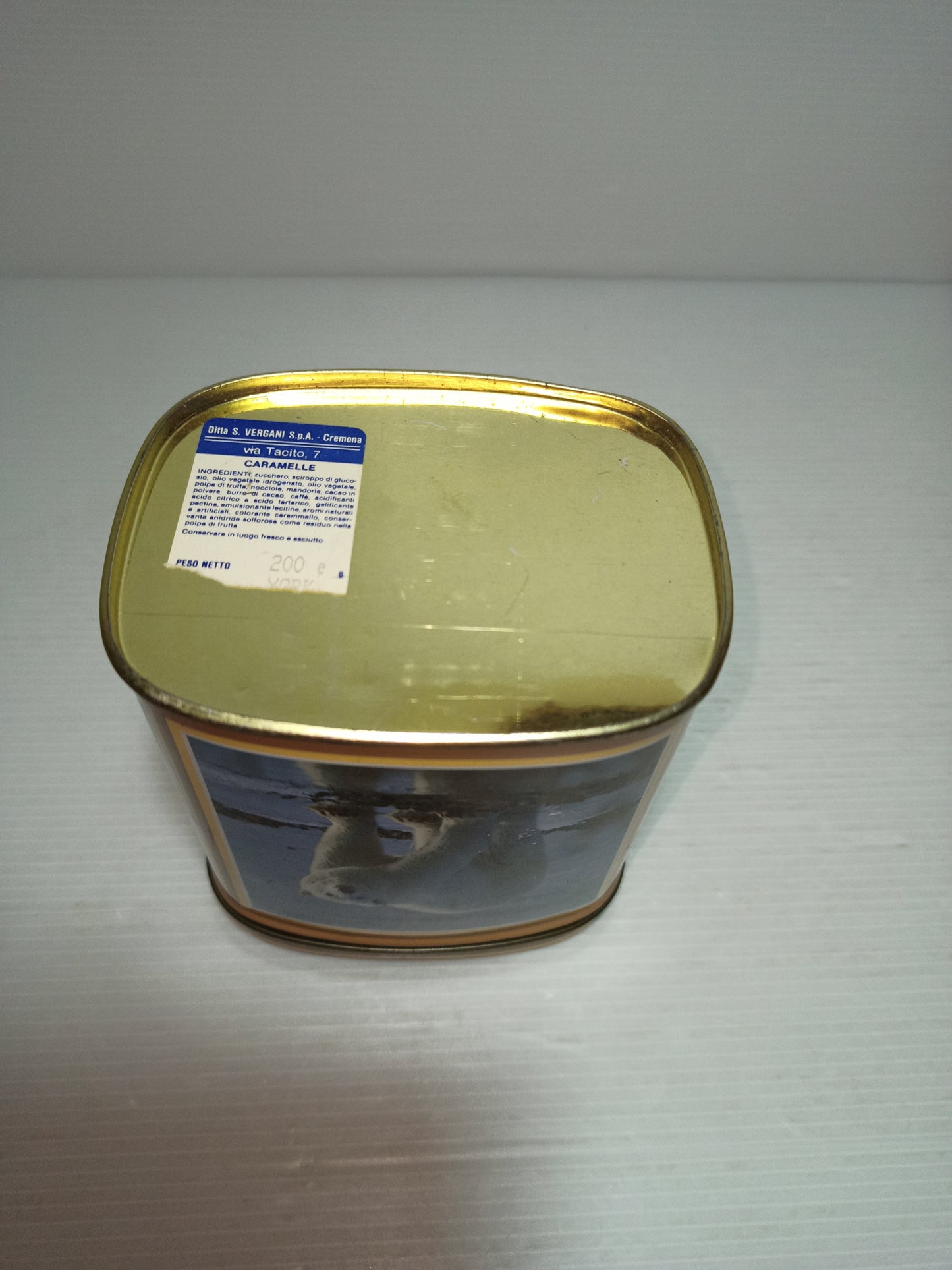 Scatola In Latta Vergani Vintage
Made in England