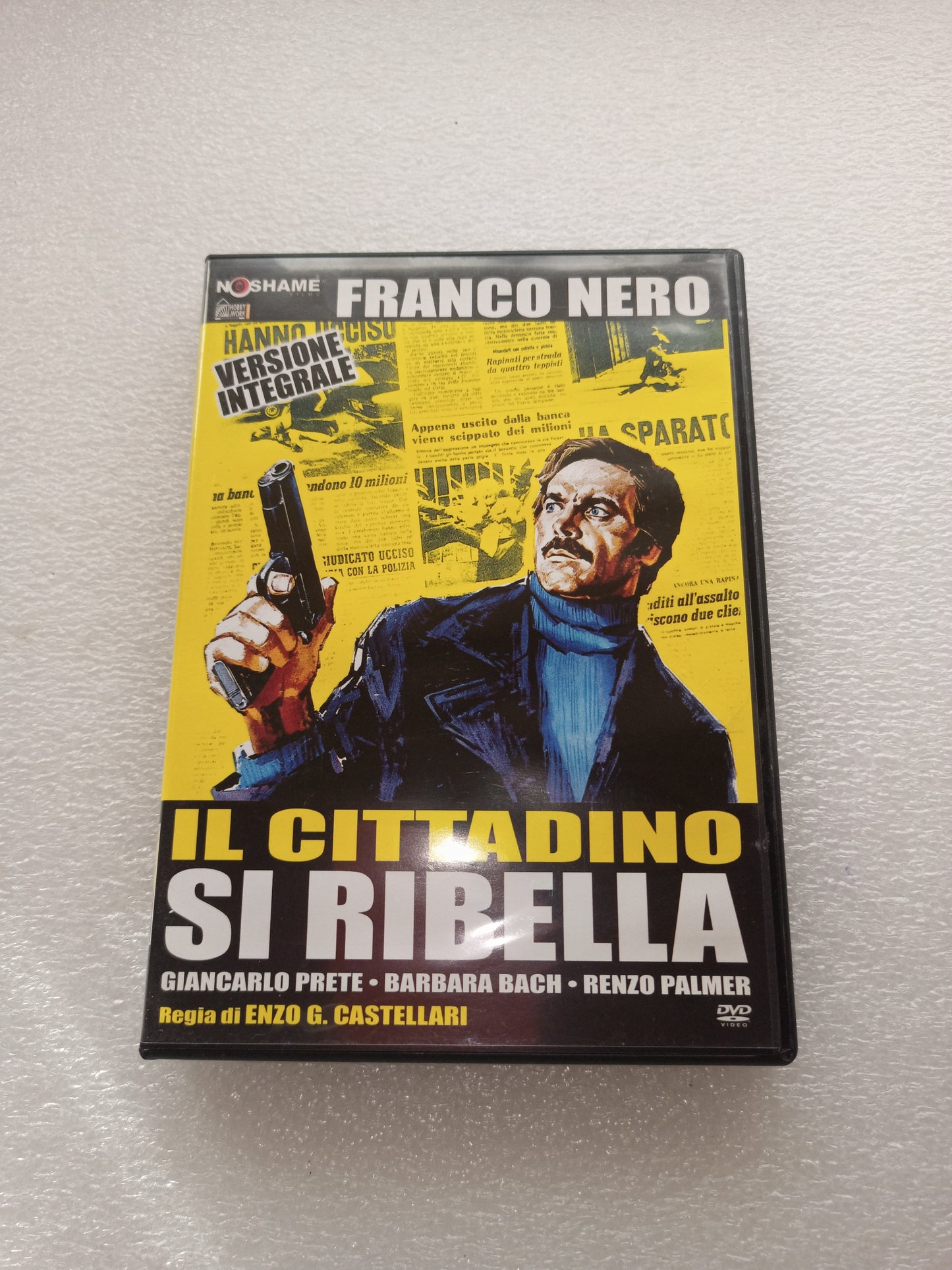 Il Cittadino Si Ribella Franco Nero DVD Noshame Hobby Work
