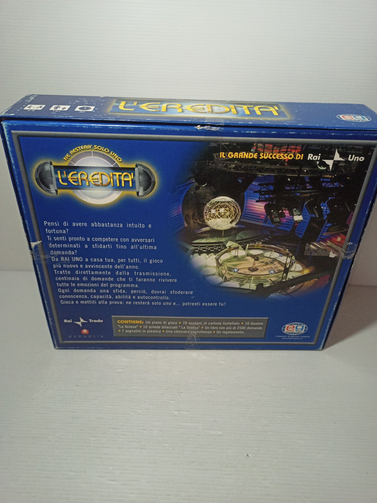 L'eredità EG Editrice Giochi
Edito nel 2002
Completo