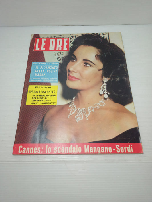 Rivista Le Ore Liz Taylor
Numero 368  Anno VIII 24 maggio 1960