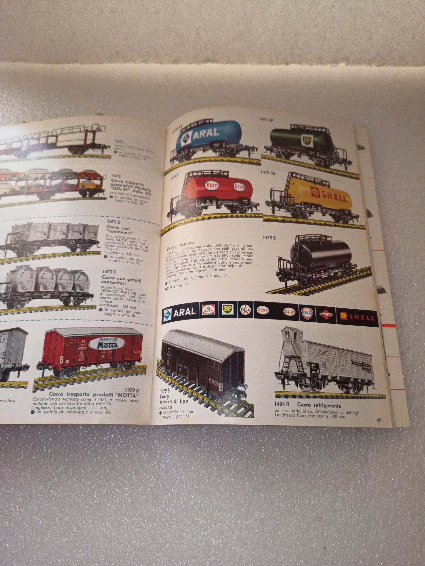 Fleischmann HO Catalogo 1964/65 International Originale