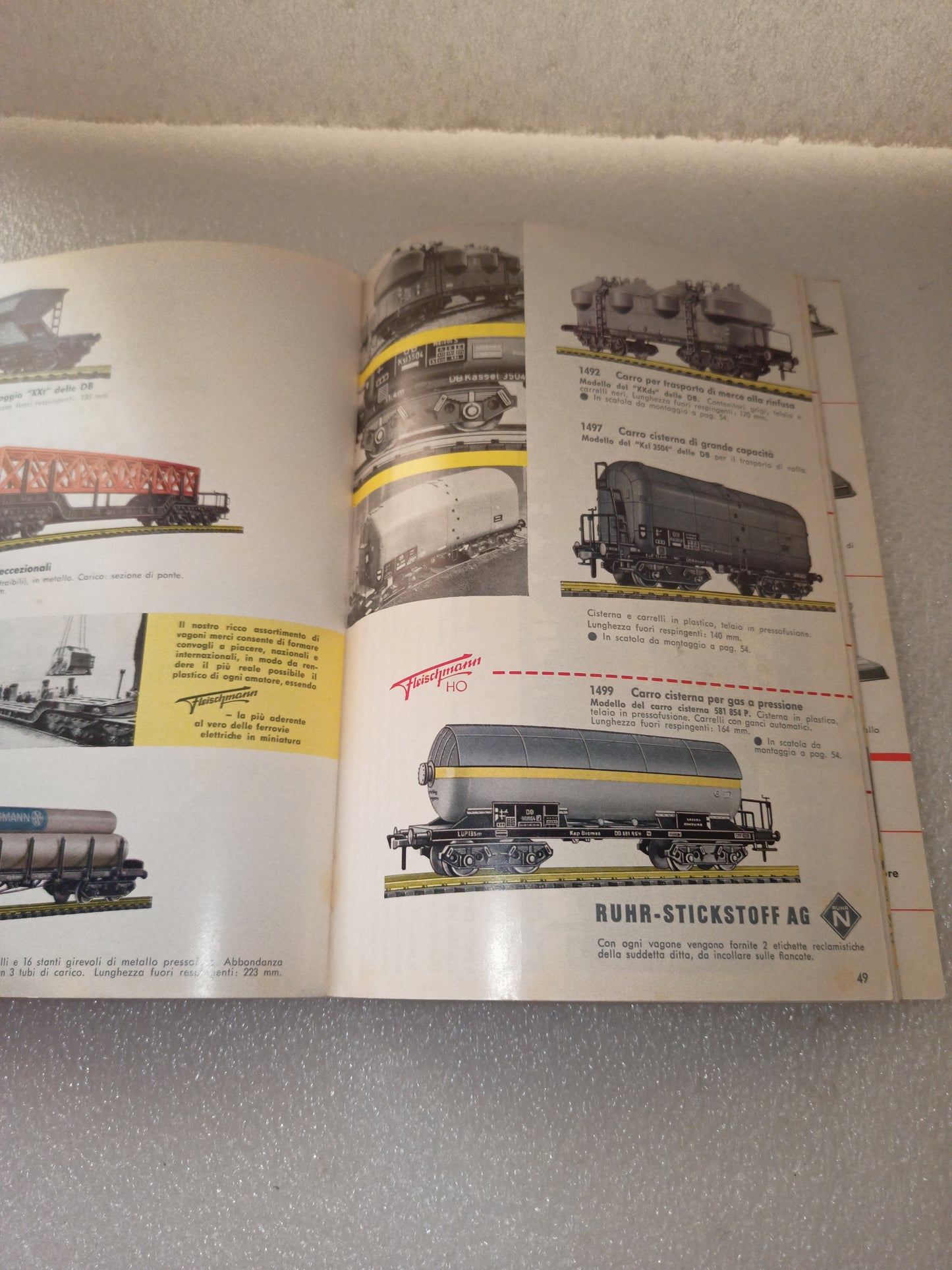 Fleischmann HO Catalogo 1964/65 International Originale