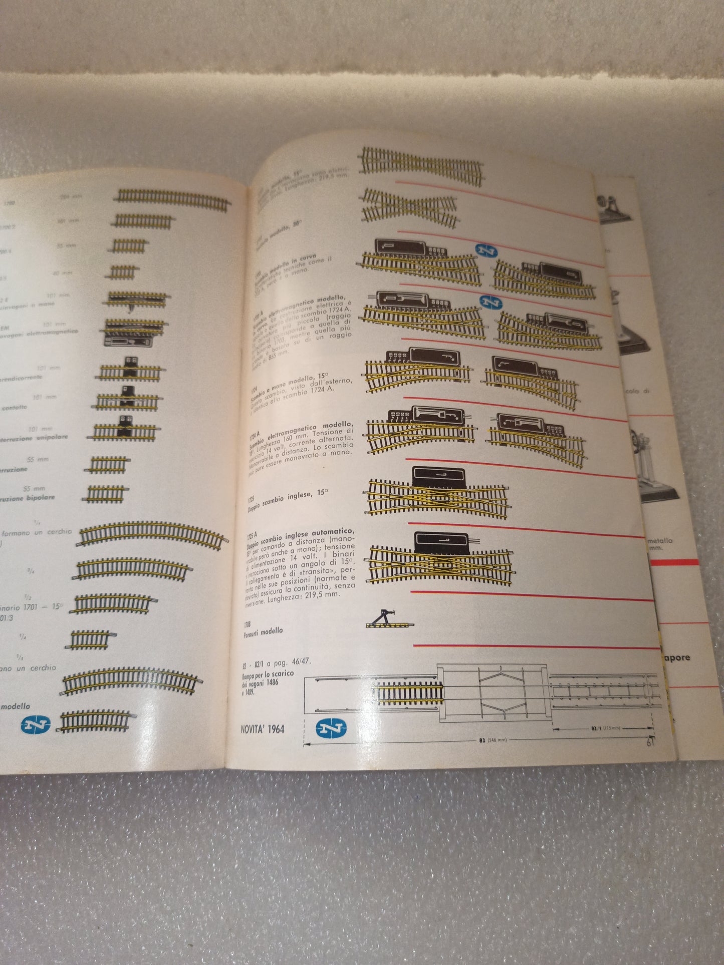 Fleischmann HO Catalogo 1964/65 International Originale
