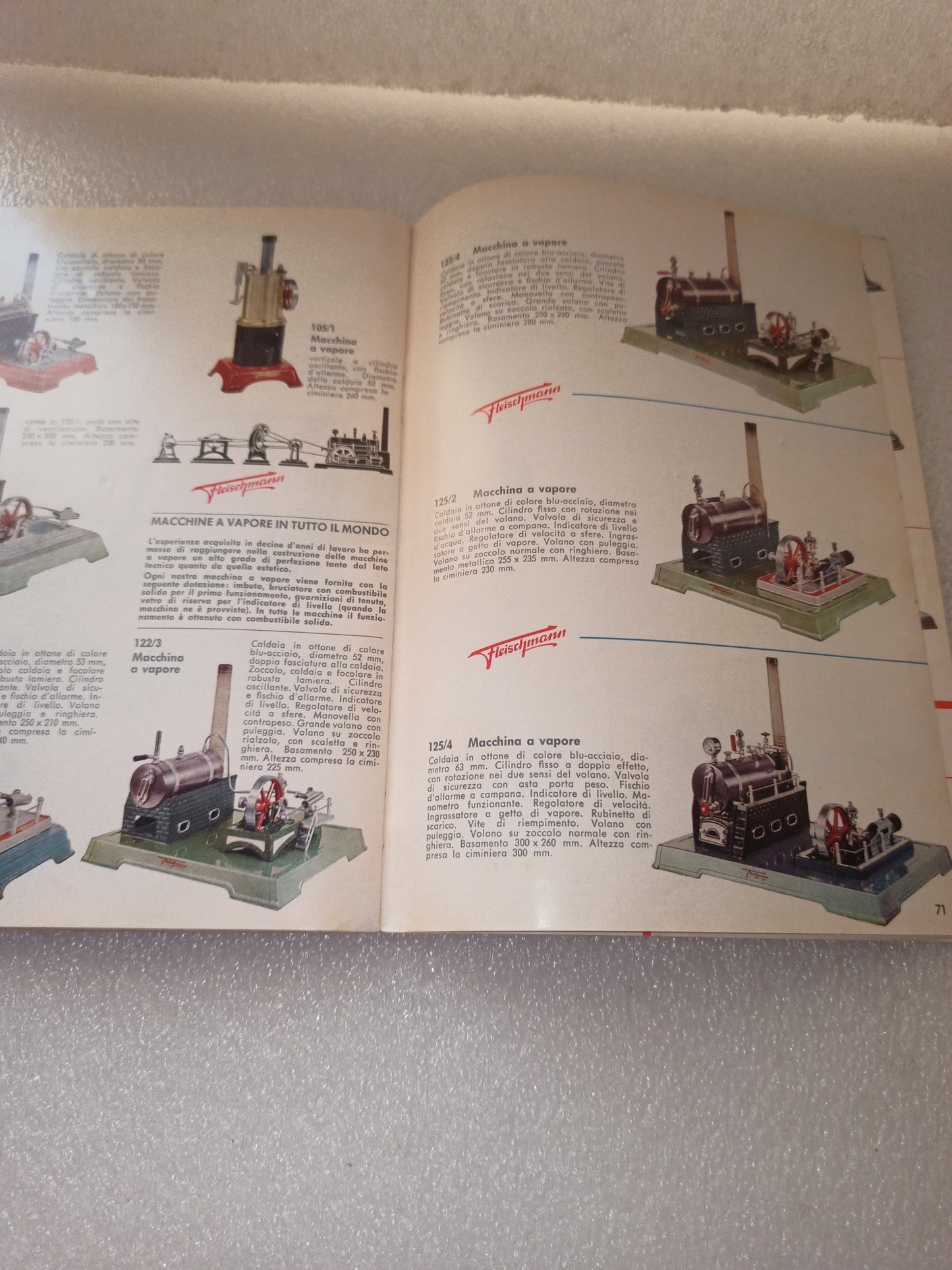 Fleischmann HO Catalogo 1964/65 International Originale