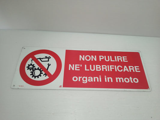 Cartello Segnaletico Sicurezza In Metallo