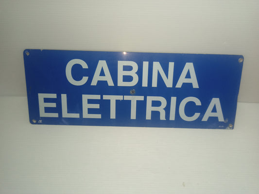 Cartello Segnaletico Sicurezza In Metallo
Misure 34,5 x 12,5 cm