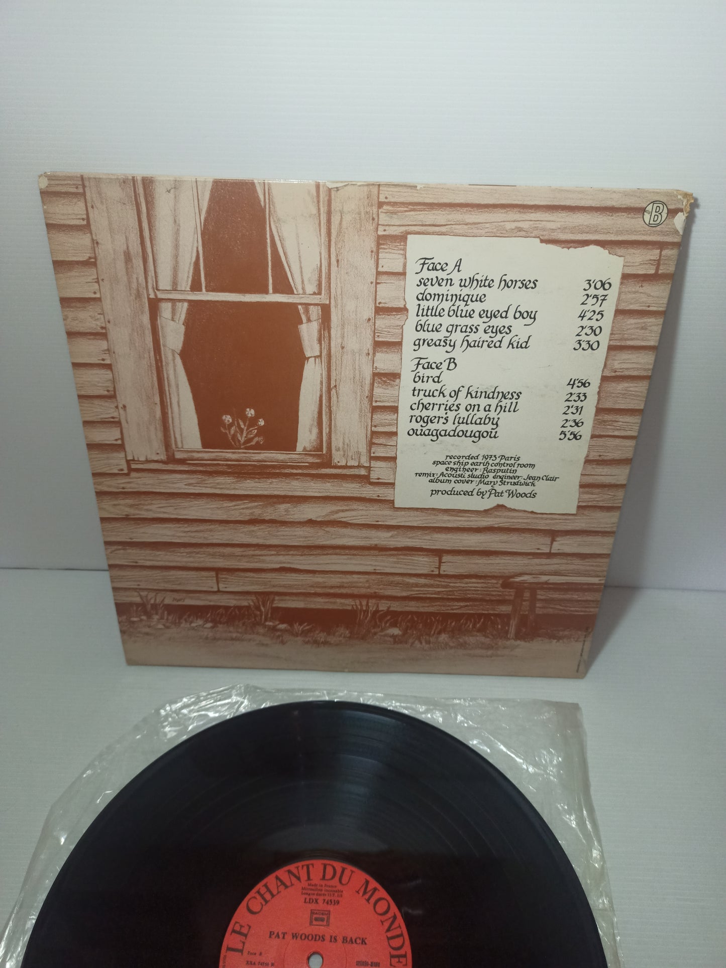 Is Back! Pat Woods LP 33 Giri